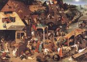 Pieter Bruegel Museums national the niederlandischen proverb china oil painting reproduction